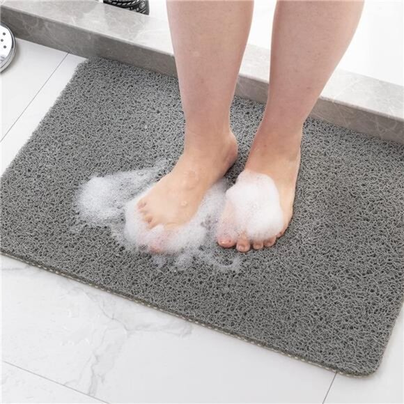Non Slip Bathtub Mat,Anti Slip Shower Mat,Fast Drying Bath Tub Mats,Foot - Picture 1 of 7